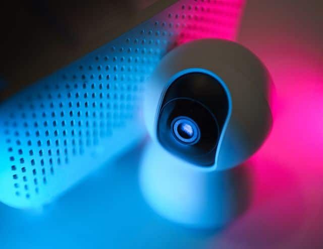 une caméra de surveillance